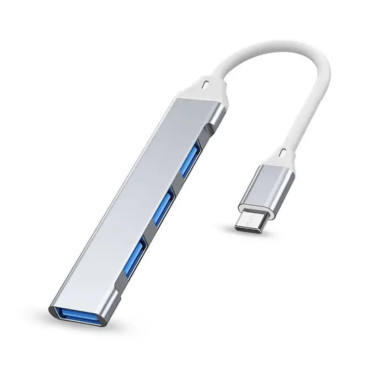 Adaptador USB ou Tipo C 4 Em 1 USB - USB 3.1 para USB 2.0/3.0