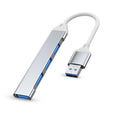 Adaptador USB ou Tipo C 4 Em 1 USB - USB 3.1 para USB 2.0/3.0